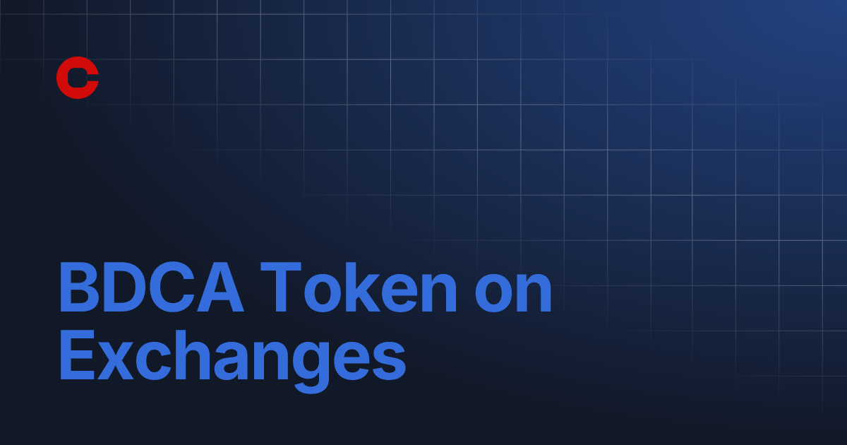 Bdca Token On Exchanges Bitdca Documentation
